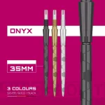 Kovové hroty Target Swiss Storm Onyx čierne, 35mm - 3ks