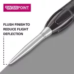 Hroty na steel šípky TARGET Swiss Point Storm 35mm, strieborné - 3ks