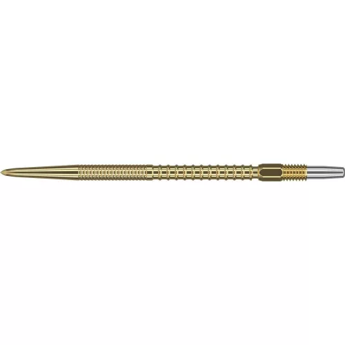 Kovové hroty Target Swiss Fire Point zlaté, 40mm - 3ks