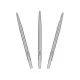 Hroty na šípky Target Swiss SLK strieborné 30mm 3ks