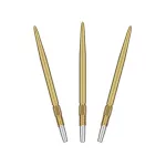 Hroty na šípky Target Swiss SLK zlaté 30mm 3ks