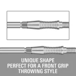 Hroty na šípky Target Swiss Storm RST strieborné 35mm 3ks