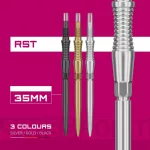 Hroty na šípky Target Swiss Storm RST strieborné 35mm 3ks