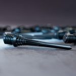 Plastové hroty na soft šípky Target CRYO čierne 2BA závit 30ks