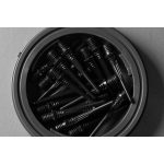 Plastové hroty na soft šípky Target CRYO čierne 2BA závit 30ks