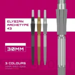 Hroty na šípky TARGET Swiss Point Elysian Archetype 43 strieborné 30mm 3ks