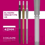 Hroty na šípky TARGET Swiss Point Elysian Archetype 43 strieborné 42mm