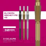 Hroty na šípky TARGET Swiss Point Elysian Archetype 43 zlaté 30mm
