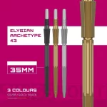 Hroty na šípky TARGET Swiss Point Elysian Archetype 43 zlaté 35mm