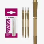 Hroty na šípky TARGET Swiss Point Elysian Archetype 43 zlaté 42mm