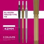 Hroty na šípky TARGET Swiss Point Elysian Archetype 43 zlaté 42mm