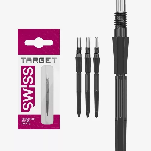 Hroty na šípky TARGET Swiss Point Elysian Archetype 43 čierne 30mm