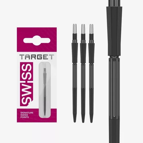 Hroty na šípky TARGET Swiss Point Elysian Archetype 43 čierne 42mm