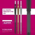 Hroty na šípky TARGET Swiss Point Elysian Archetype 43 čierne 42mm