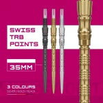 Hroty na šípky TARGET Swiss Point TRB zlaté 35mm