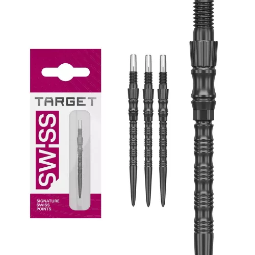 Hroty na šípky TARGET Swiss Point TRB čierne 35mm