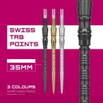 Hroty na šípky TARGET Swiss Point TRB čierne 35mm