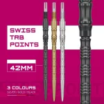 Hroty na šípky TARGET Swiss Point TRB čierne 42mm