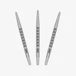 Hroty na šípky Target Swiss Point FLT strieborné 30mm 3ks
