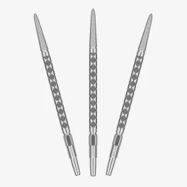 Hroty na šípky Target Swiss Point FLT strieborné 42mm 3ks