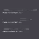 Hroty na šípky Target Swiss Point Chrono Storm čierne 30mm 3ks
