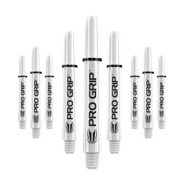 Násadky na šípky TARGET Pro Grip stredné 41mm, biele, 9 ks