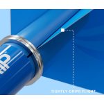 Násadky na šípky TARGET Pro Grip krátke, modré - 9ks