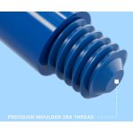 Násadky na šípky TARGET Pro Grip krátke, modré - 9ks