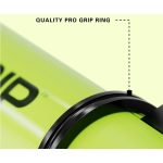 Násadky na šípky Target Pro Grip lime zelené, stredné 41mm, 9ks