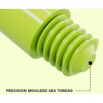 Násadky na šípky Target Pro Grip lime zelené, stredné 41mm, 9ks