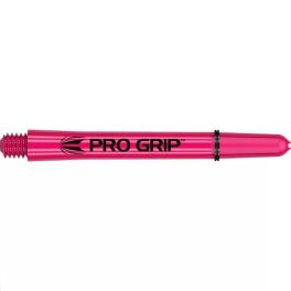 Násadky na šípky TARGET Pro Grip dlhé, ružové, 9 ks