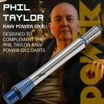 Násadky na šípky Target Phil Taylor Power Gx2 Titanium, dlhé 34mm