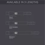 Násadky na šípky Target Phil Taylor Power Gx2 Titanium, dlhé 34mm