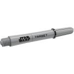 Násadky na šípky STAR WARS TARGET Pro Grip sivé, stredné 41mm