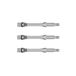 Násadky na šípky Target 8 Flight Slim, titanium, dlhé 33mm