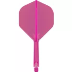 Target K-Flex Neon ružové, No2 letky a stredné násadky