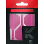 Target K-Flex Neon ružové, No2 letky a stredné násadky