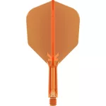 Target K-Flex Neon oranžové, No6 letky a krátke násadky