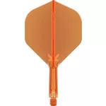 Target K-Flex Neon oranžové, No2 letky a krátke násadky