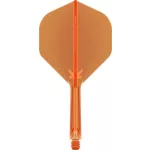 Target K-Flex Neon oranžové, No2 letky a stredné násadky