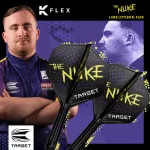 Target K-Flex Luke Littler, No6 letky a dlhé násadky
