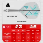 Target K-Flex Rove, No6 letky a stredné násadky