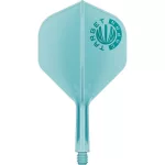 Target Japan K-Flex Aquamarine modré integrované No2 letky a krátke násadky