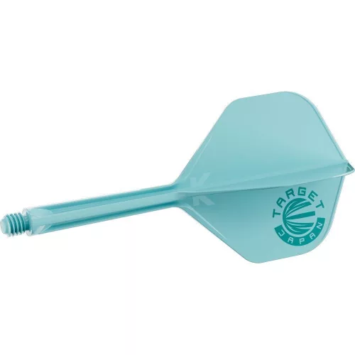 Target Japan K-Flex Aquamarine modré integrované No2 letky a dlhé násadky