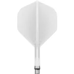 Target K-Shift biele integrované No2 otočné letky a krátke násadky