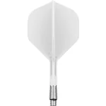 Target K-Shift biele integrované No2 otočné letky a stredné násadky