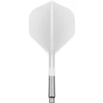 Target K-Shift biele integrované No2 otočné letky a dlhé násadky