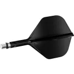 Target K-Shift čierne integrované No2 otočné letky a krátke násadky