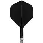 Target K-Shift čierne integrované No2 otočné letky a krátke násadky