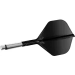 Target K-Shift čierne integrované No2 otočné letky a dlhé násadky